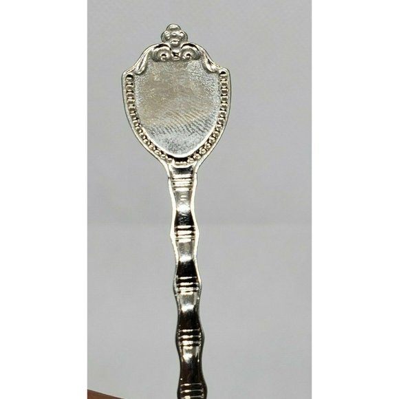 Lot Of 2 Bar Harbor Maine Lobster Embossed Graphic Silver Mini Spoon Collectible - Picture 10 of 12